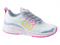 925-2065A белый / фуксия 34-2,35-2,36-2,37-2,38-2,39-2 Indigo kids П/ботинки Актив.отдых Кроссовки Иск.мат, Текстиль, ЭВА / ТЭП В/О жен