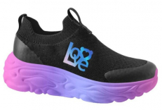 94-2025G Чёрный / лиловый 31-2,32-2,33-2,34-2,35-2,36-2 Indigo kids П/ботинки Повсед Слипоны Текстиль, Текстиль, ЭВА Лето жен