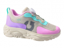 94-2055C Беж 31-2,32-2,33-2,34-2,35-2,36-2 Indigo kids П/ботинки Актив.отдых Кроссовки Текстиль, Текстиль, ЭВА В/О жен