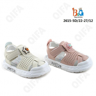 RC51_W2615-5D Микс 22-2,23-2,24-2,25-2,26-2,27-2 Boys and Girls Туфли Актив.отдых Сандалеты Иск.мат, Текстиль, ЭВА (EVA-Этиленвинилацетат) Лето жен