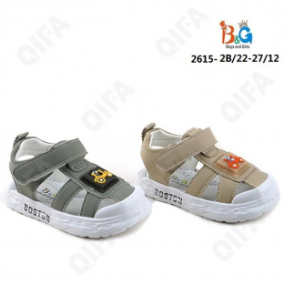 RC51_W2615-2B Микс 22-2,23-2,24-2,25-2,26-2,27-2 Boys and Girls Туфли Актив.отдых Сандалеты Иск.мат, Иск.кожа, ЭВА (EVA-Этиленвинилацетат) Лето Муж