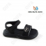 RC51_W2656-9A Чёр 31-1,32-2,33-2,34-2,35-2,36-1 Boys and Girls Туфли Повсед Сандалии Иск.мат, Иск.кожа, ПВХ (PVC-Поливинилхлорид) Лето жен