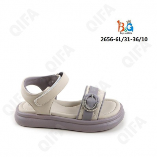 RC51_W2656-6L Фиол 31-1,32-2,33-2,34-2,35-2,36-1 Boys and Girls Туфли Повсед Сандалии Иск.мат, Иск.кожа, ПВХ (PVC-Поливинилхлорид) Лето жен