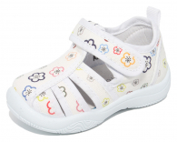 A21389 Бел 19-2,20-2,21-2,22-2,23-2,24-2 Капитошка П/ботинки Повсед Сандалеты Текстиль, Текстиль, ПВХ Лето жен