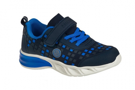 251104-130-5 Син 27-1,28-1,29-1,30-1,31-1,32-1 Зебра П/ботинки Актив.отдых Кроссовки Иск.мат, Текстиль, ЭВА В/О Муж