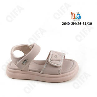 RC51_W2640-2H Роз 26-1,27-2,28-2,29-2,30-2,31-1 Boys and Girls Туфли Повсед Сандалии Иск.мат, Иск.кожа, ПВХ (PVC-Поливинилхлорид) Лето жен