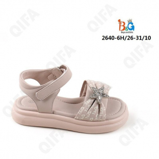 RC51_W2640-6H Роз 26-1,27-2,28-2,29-2,30-2,31-1 Boys and Girls Туфли Повсед Сандалии Иск.мат, Иск.кожа, ПВХ (PVC-Поливинилхлорид) Лето жен
