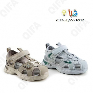 RC51_W2632-5B Микс 27-2,28-2,29-2,30-2,31-2,32-2 Boys and Girls П/ботинки Актив.отдых Сандалеты Иск.мат, Текстиль, ЭВА (EVA-Этиленвинилацетат) Лето Му