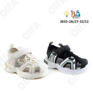 RC51_W2632-2A Микс 27-2,28-2,29-2,30-2,31-2,32-2 Boys and Girls Туфли Актив.отдых Сандалеты Иск.мат, Текстиль, ЭВА (EVA-Этиленвинилацетат) Лето Муж