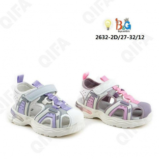 RC51_W2632-2D Микс 27-2,28-2,29-2,30-2,31-2,32-2 Boys and Girls Туфли Актив.отдых Сандалеты Иск.мат, Текстиль, ЭВА (EVA-Этиленвинилацетат) Лето жен