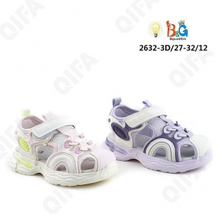 RC51_W2632-3D Микс 27-2,28-2,29-2,30-2,31-2,32-2 Boys and Girls Туфли Актив.отдых Сандалеты Иск.мат, Текстиль, ЭВА (EVA-Этиленвинилацетат) Лето жен