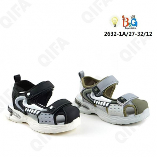 RC51_W2632-1A Микс 27-2,28-2,29-2,30-2,31-2,32-2 Boys and Girls Туфли Актив.отдых Сандалеты Иск.мат, Текстиль, ЭВА (EVA-Этиленвинилацетат) Лето Муж