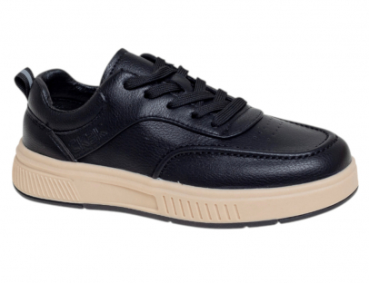 R590194561BK Чёр 33-1,34-2,35-2,36-2,37-1 Сказка П/ботинки Школа Оксфорд Иск.мат, Кожподклад В/О Муж