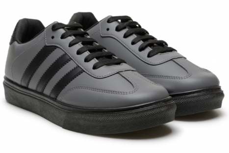 2261 К графит/черный Дюна С П/ботинки Актив.отдых Кроссовки Иск.мат, Текстиль В/О Муж