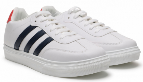 2261 К бело-красный/белый 43-1,44-1,45-1 Дюна С П/ботинки Актив.отдых Кроссовки Иск.мат, Текстиль В/О Муж