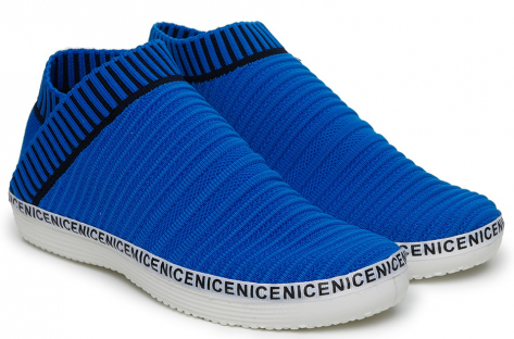 2509/02 синий/белый 36-1,37-1,38-1,39-1,40-1,41-1 Дюна С П/ботинки Актив.отдых Слипоны Текстиль, Текстиль Лето жен