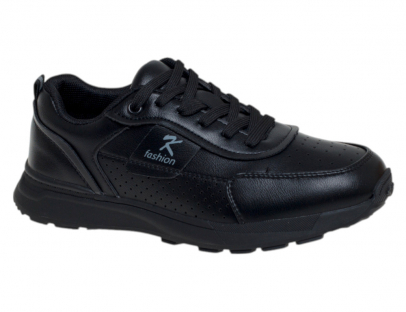 R093894558BK Чёр 34-1,35-2,36-2,37-2,37,5-1 Сказка П/ботинки Школа Оксфорд Иск.мат, Текстиль В/О Муж