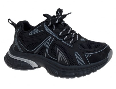R096694886BK Чёр 33-1,34-2,35-2,36-2,37-1 Сказка П/ботинки Актив.отдых Кроссовки Иск.мат, Текстиль В/О Муж