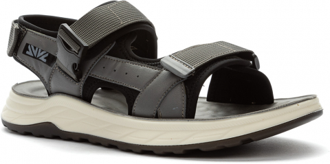 457280/01-02E т.серый Crosby Туфли Повсед Сандалии Иск.мат, Текстиль, ПУ Лето Муж