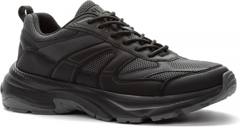 457097/06-01 т.серый/черный 40-1,41-2,42-2,43-2,44-2,45-1 Keddo П/ботинки Актив.отдых Кроссовки Иск.мат, Текстиль, ЭВА(этиленвинилацетат)/ТПР(термопла