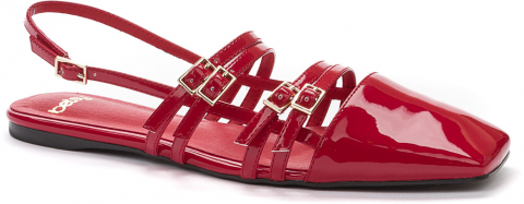 957013/07-04 Крас 36-1,37-1,38-2,39-2,40-1,41-1 Keddo Туфли Повсед Сандалии Иск.мат, Иск.кожа, ТПУ(термопластичный полиуретан) Лето жен