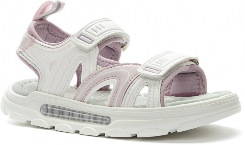 257191/01-05 Белый/Розовый 32-2,33-2,34-2,35-2,36-1,37-1 Keddo Туфли Актив.отдых Сандалии Иск.мат, Текстиль, ПУ Лето жен