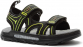 257191/01-01 черный/салатовый 32-2,33-2,34-2,35-2,36-1,37-1 Keddo Туфли Актив.отдых Сандалии Иск.мат, Текстиль, ПУ Лето Муж