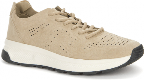 157194/10-04 Т.бежевый 40-1,41-1,42-2,43-2,44-2,45-1,46-1 Grunberg П/ботинки Актив.отдых Кроссовки Иск.мат, Без подклада, файлон/ТЭП(термоэластопласт)