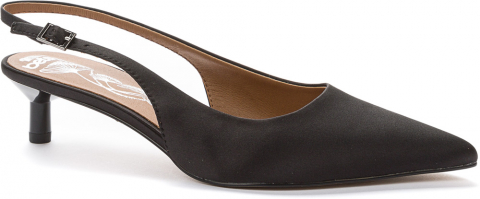 957014/07-03 Чёр 35-1,36-1,37-2,38-2,39-1,40-1 Keddo Туфли Повсед Слингбэк Иск.мат, Иск.кожа, ТПУ(термопластичный полиуретан) Лето жен