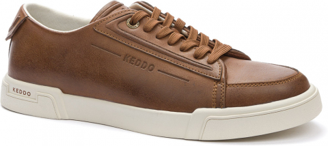 857145/02-02 Рыж 40-1,41-1,42-2,43-2,44-1,45-1 Keddo П/ботинки Повсед Дерби Иск.мат, Текстиль, ТП.резина В/О Муж