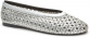 957028/50-02 Сереб 36-1,37-1,38-2,39-2,40-1,41-1 Keddo Туфли Повсед Балетки Иск.мат, Без подклада, ТПУ(термопластичный полиуретан) Лето жен