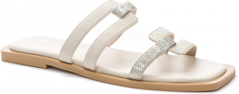 957037/03-02 св.бежевый 36-1,37-1,38-2,39-2,40-1,41-1 Keddo Туфли Повсед Шлепанцы/Пантолеты Иск.мат, Иск.кожа, ТПУ(термопластичный полиуретан) Лето же