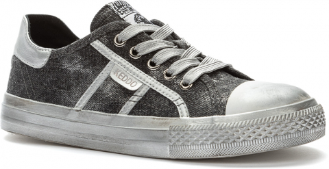 557159/09-01 Чёр 34-1,35-1,36-1,37-2,38-2,39-2,40-1 Keddo П/ботинки Актив.отдых Полукеды Текстиль, Текстиль, Резина Лето жен