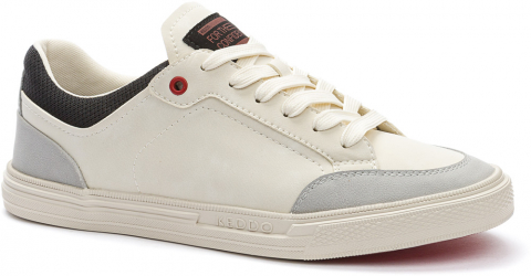 857112/03-01 молочный 40-1,41-1,42-2,43-2,44-1,45-1 Keddo П/ботинки Актив.отдых Кроссовки Иск.мат, Текстиль, Резина В/О Муж