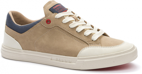 857112/03-03 Беж 40-1,41-1,42-2,43-2,44-1,45-1 Keddo П/ботинки Актив.отдых Кроссовки Иск.мат, Текстиль, Резина В/О Муж