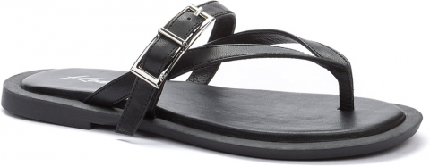 857154/38-05 Чёр 36-1,37-2,38-2,39-1,40-1,41-1 Keddo Туфли Повсед Вьетнамки Иск.мат, Иск.кожа, ТП.резина Лето жен