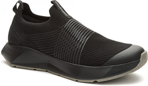 157787/02-01 Чёр 40-1,41-1,42-2,43-2,44-2,45-1,46-1 Grunberg П/ботинки Актив.отдых Слипоны Текстиль, Без подклада, файлон/ТЭП(термоэластопласт) Лето М