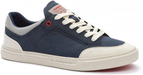 857112/03-02E Син Keddo П/ботинки Актив.отдых Кроссовки Иск.мат, Текстиль, Резина В/О Муж