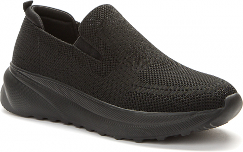 157567/39-01E Чёр Grunberg П/ботинки Повсед Слипоны Текстиль, Без подклада, EPR облегченная резина Лето жен