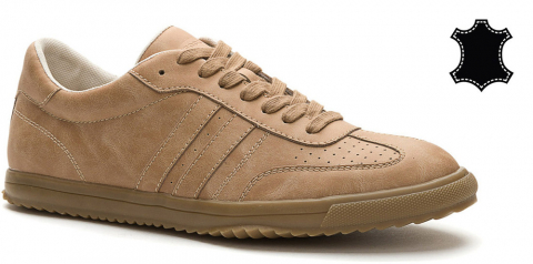 857184/21-02 Рыж 40-1,41-1,42-2,43-2,44-1,45-1 Keddo П/ботинки Актив.отдых Кроссовки Нат.кожа, Текстиль, ТП.резина В/О Муж