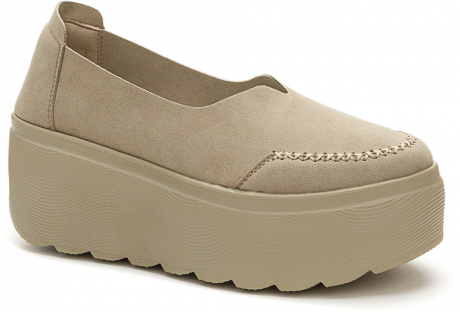 157564/30-02 Беж 36-1,37-1,38-2,39-2,40-1,41-1 Grunberg П/ботинки Повсед Кроссовки Иск.мат, Текстиль, EPR облегченная резина В/О Муж