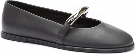 857050/09-01 Чёр 36-1,37-2,38-2,39-1,40-1,41-1 Keddo Туфли Повсед Mary Jane Нат.кожа, Кожподклад, ТП.резина Лето жен