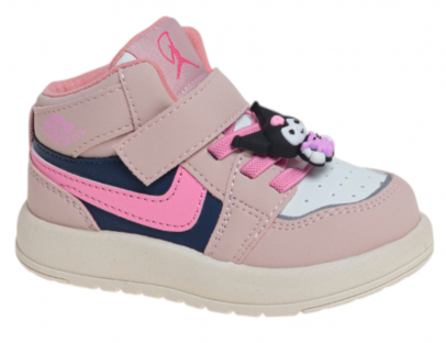 R306992657P Роз 22-2,23-2,24-2,25-2,26-2 Сказка Ботинки Актив.отдых Кроссовки Иск.мат, Байка/Флис В/О жен