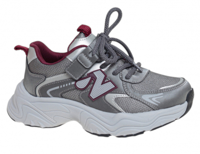 R580794833TH Серебро Сказка П/ботинки Актив.отдых Кроссовки Иск.мат, Текстиль В/О жен