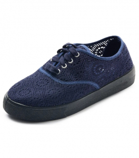 92138-66100  (21) Т.син 36-2,37-2,38-4,39-4,40-2 Almi П/ботинки Повсед Оксфорд Текстиль, Текстиль, ПВХ Лето жен