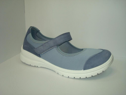 011Т-Ж-Т0 (681104-4015200)(125) серо-голубой 36-1,37-1,38-2,39-2,40-1,41-1,42-1 Almi Туфли Повсед Mary Jane Иск.мат, Текстиль, ПУ Лето жен