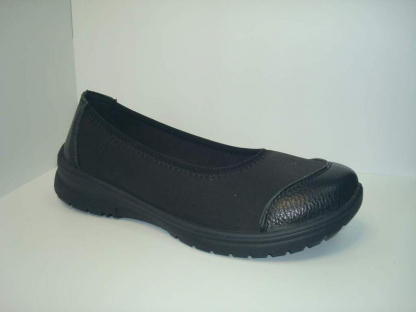 011Т-Ж-Т0 (681105-4015900)(05) Чёр 36-1,37-1,38-2,39-2,40-1,41-1,42-1 Almi Туфли Повсед Балетки Нат.кожа, Без подклада, ПУ Лето жен