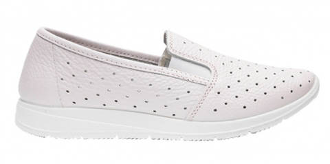 64208-09900 (110) Бледно-розовый 36-1,37-2,38-2,39-2,40-1,41-1 Almi П/ботинки Повсед Слипоны Нат.кожа, Без подклада, ПУ Лето жен