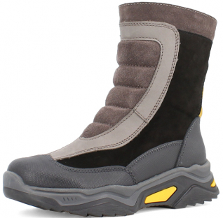 м 6-1286 Ш Сер 35-1,36-2,37-3 Лель П/сапоги Повсед Веллингтон Нат.кожа, Нат.шерсть, ТЭП Зима Муж