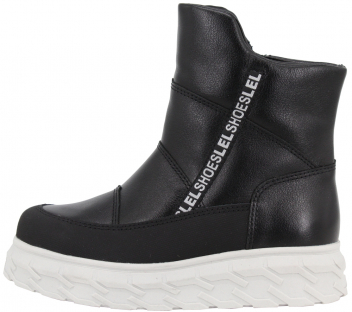 м 3-2135 Чёр 29-1,30-1,31-1,32-1 Лель П/сапоги Повсед Веллингтон Нат.кожа, Нат.мех, ТЭП Зима жен